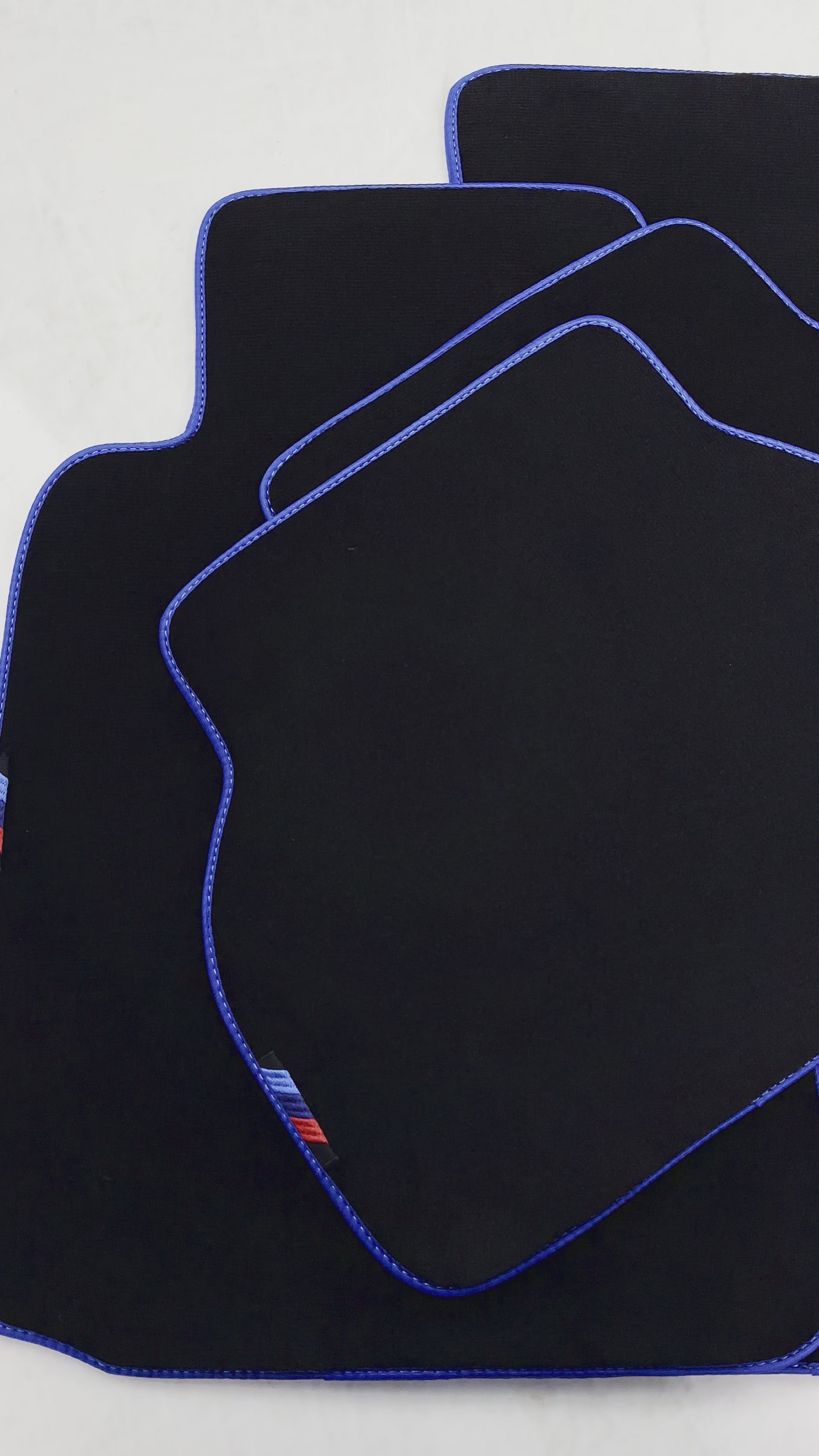 Svarte bilmatter for BMW M5 E39 med M-pakke - AutoWin