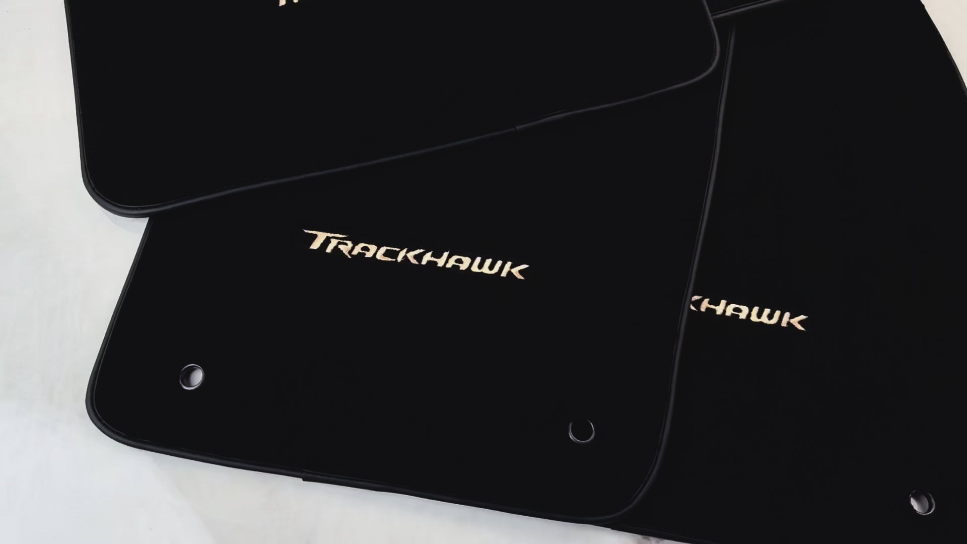 Schwarze Fußmatten für Jeep Grand Cherokee Trackhawk (2018-2021) - AutoWin