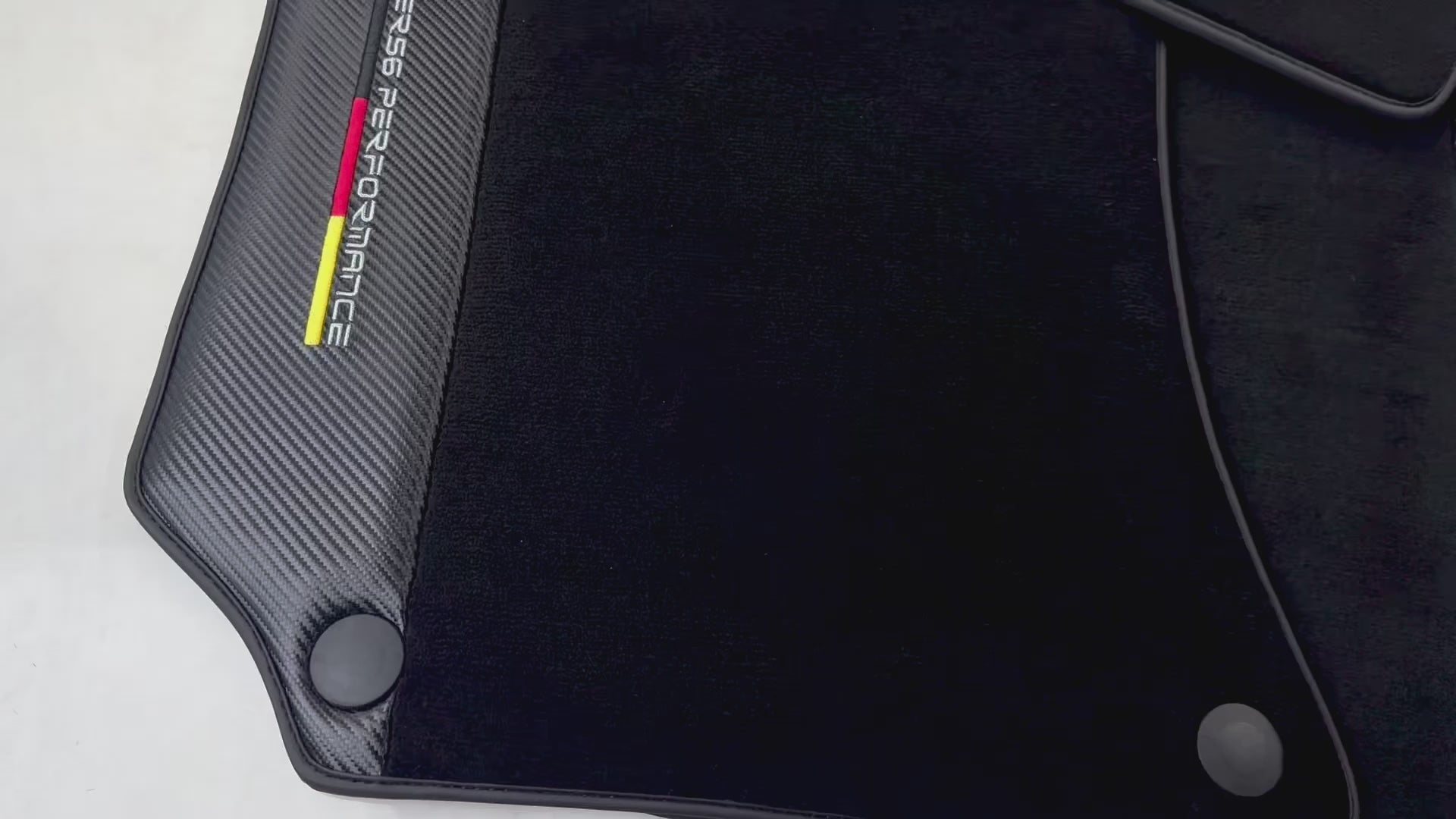 Black Floor Mats for Mercedes Benz CLS-Class C218 Coupe with Carbon | ER56 Performance - AutoWin