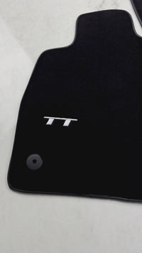 Schwarze Fußmatten für Audi TT MK1 Coupe (1998-2006)