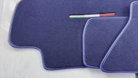 Mørkeblå bilmatter for Ferrari 512 TR 1992-1994