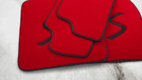 Rote Fußmatten für Mini Cooper / One R53 (2001–2007) Cooper S