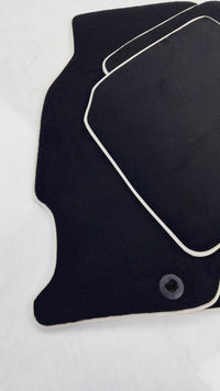 Schwarze Fußmatten für Honda Accord (1990-1993)