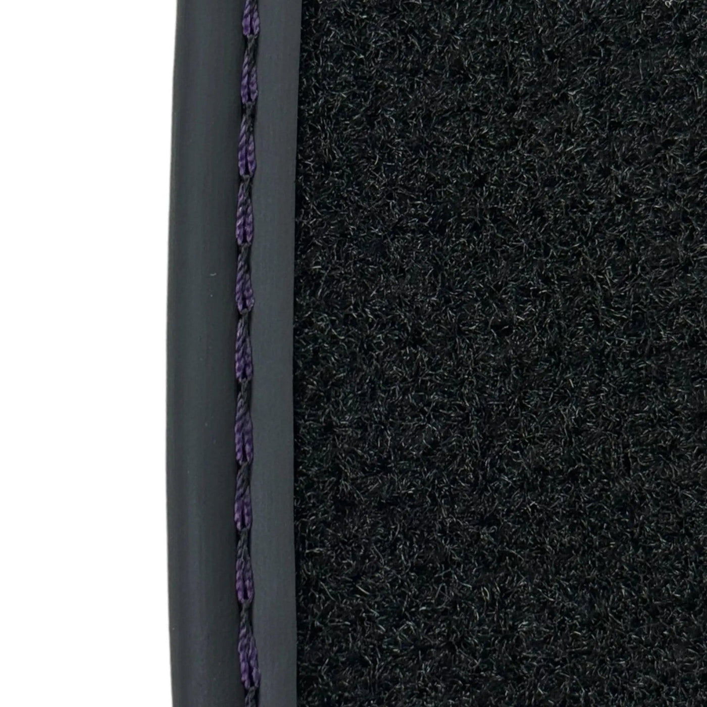 Purple Leather Black Floor Mats for Lamborghini Urus | Black Trim - AutoWin