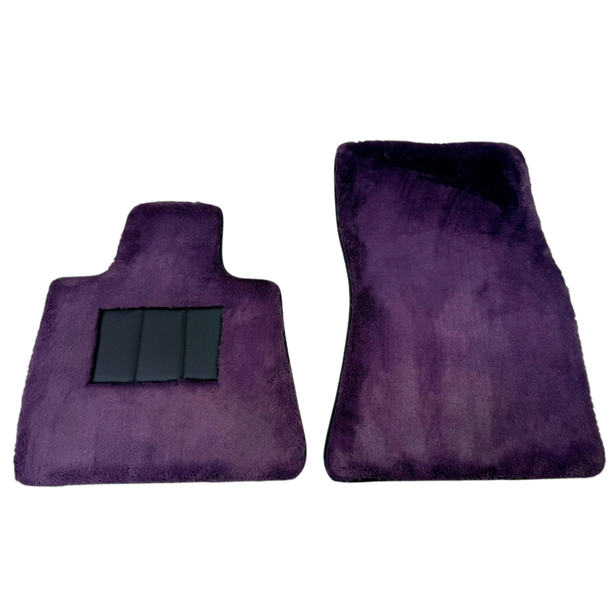 Purple Sheepskin Floor Mats for Rolls-Royce Phantom VIII (2017-2024)