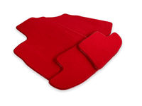 Red Floor Mats For Bentley Continental GTC (2011-2018) - AutoWin