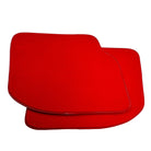 Red Floor Mats For Bentley Continental GTC Convertible (2018–2023) - AutoWin