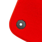 Red Floor Mats For Bentley Flying Spur (2005-2013) with Alcantara Leather - AutoWin
