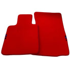 Red Floor Mats For BMW Z4 Series E86 Coupe (2003-2008) With M Package AutoWin Brand - AutoWin