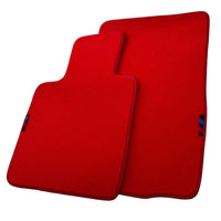 Red Floor Mats For BMW Z4 Series E86 Coupe (2003-2008) With M Package AutoWin Brand - AutoWin
