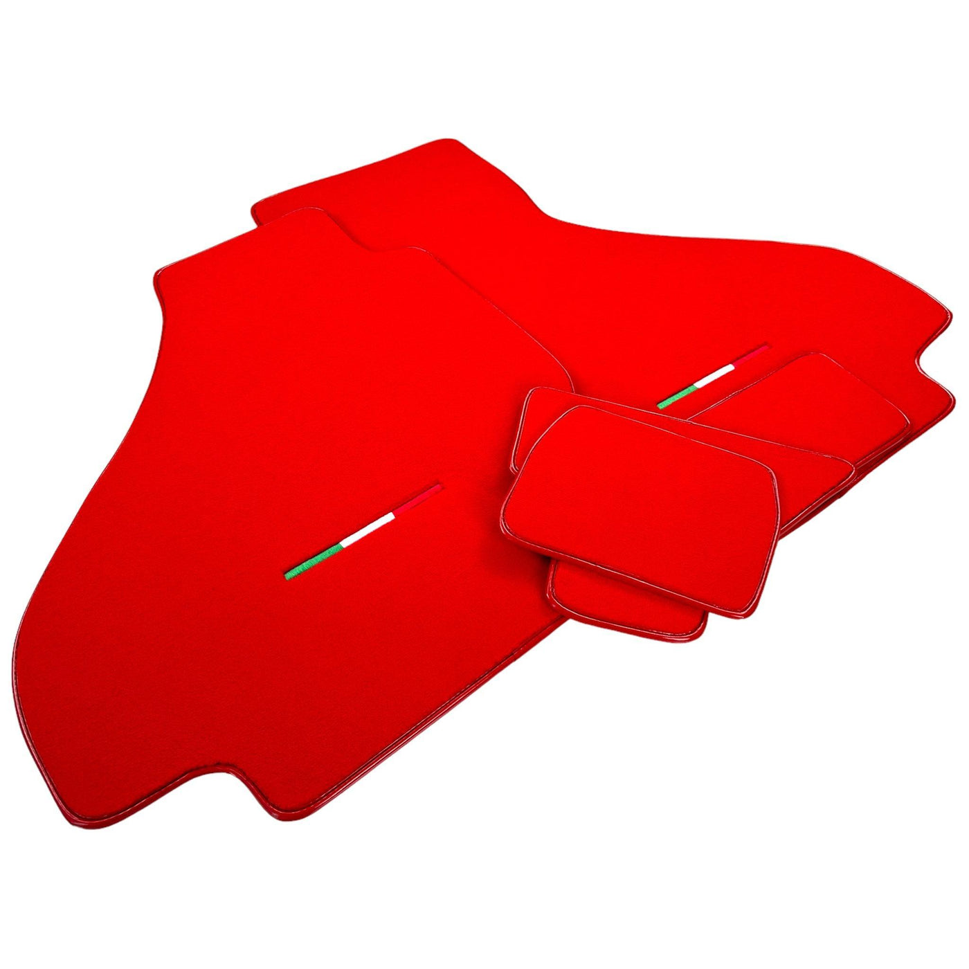 Red Floor Mats For Ferrari 512 TR 1992-1994 - AutoWin