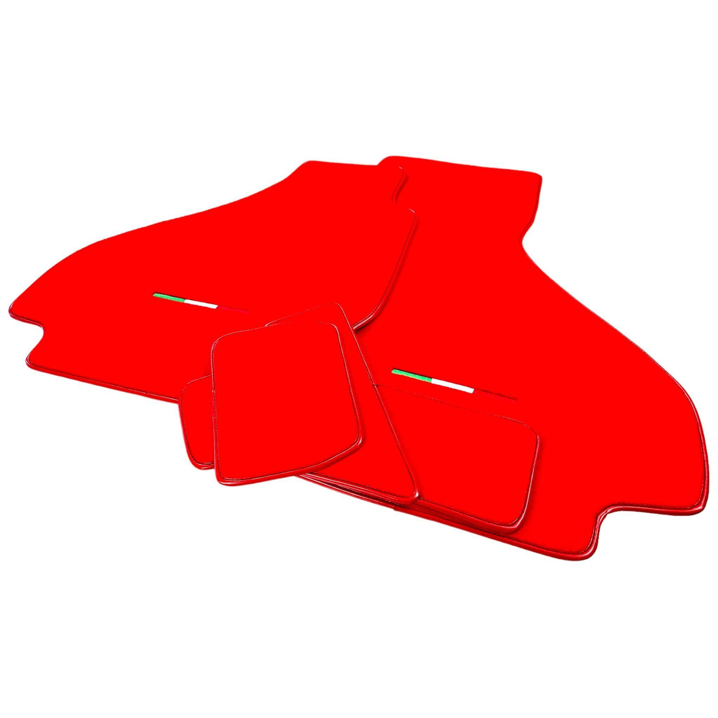 Red Floor Mats For Ferrari 512 TR 1992-1994 - AutoWin