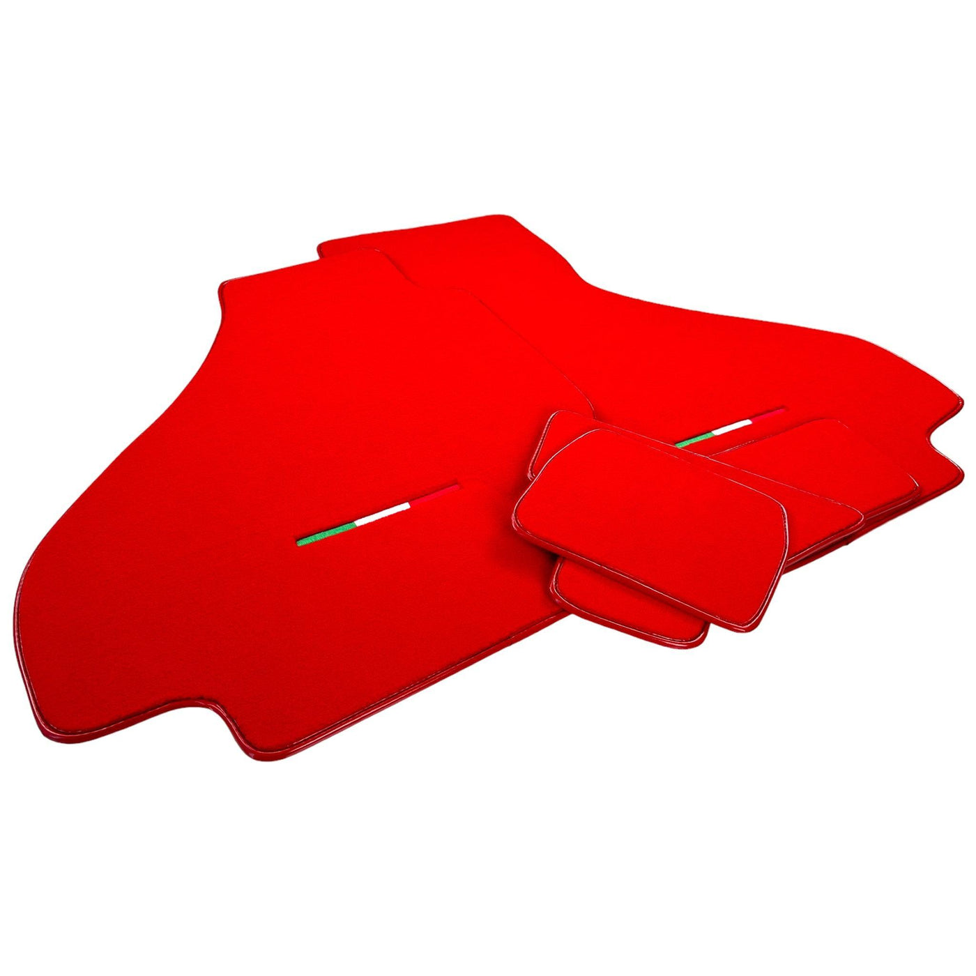 Red Floor Mats For Ferrari 512 TR 1992-1994 - AutoWin