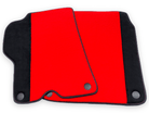 Red Floor Mats For Ferrari California 2008-2014 With Alcantara - AutoWin