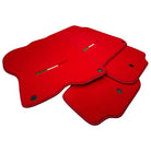 Red Floor Mats for Ferrari GTC4 Lusso (2016-2023) | Premium Quality