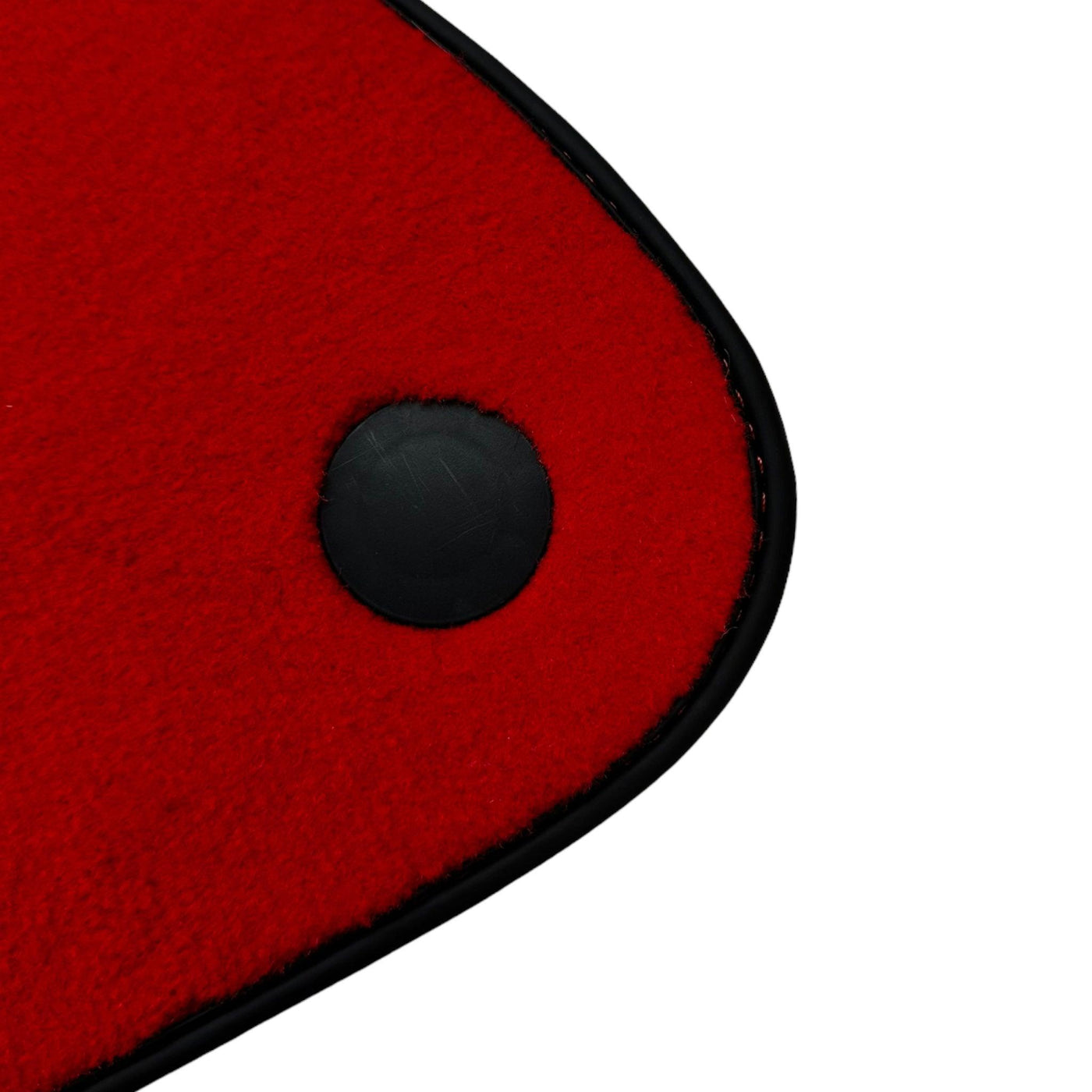 Red Floor Mats For Mercedes-Benz C-Class W204 (2007-2014) - AutoWin