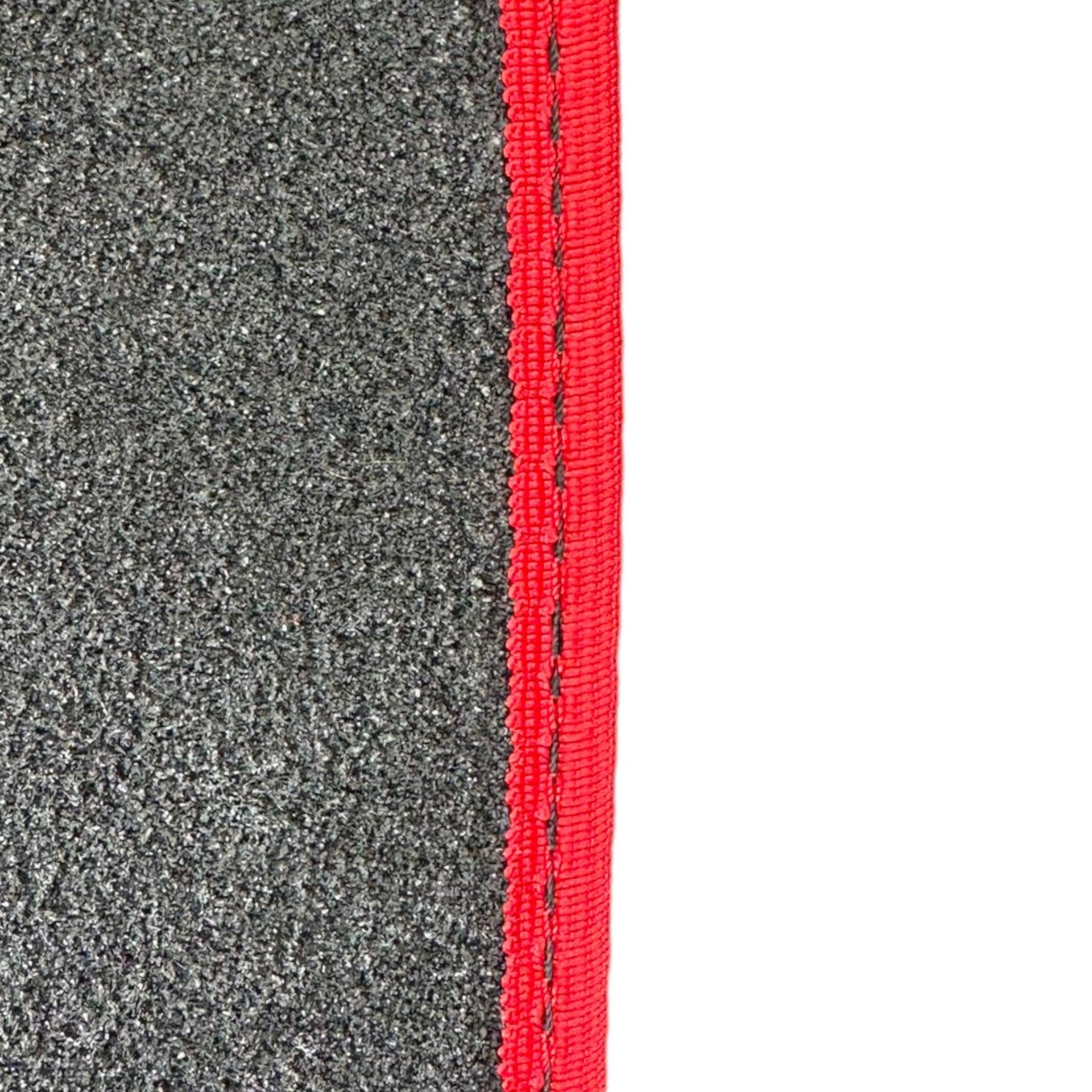 Red Floor Mats for Pontiac FireBird (1993-2002) with Trans Am Logo - AutoWin