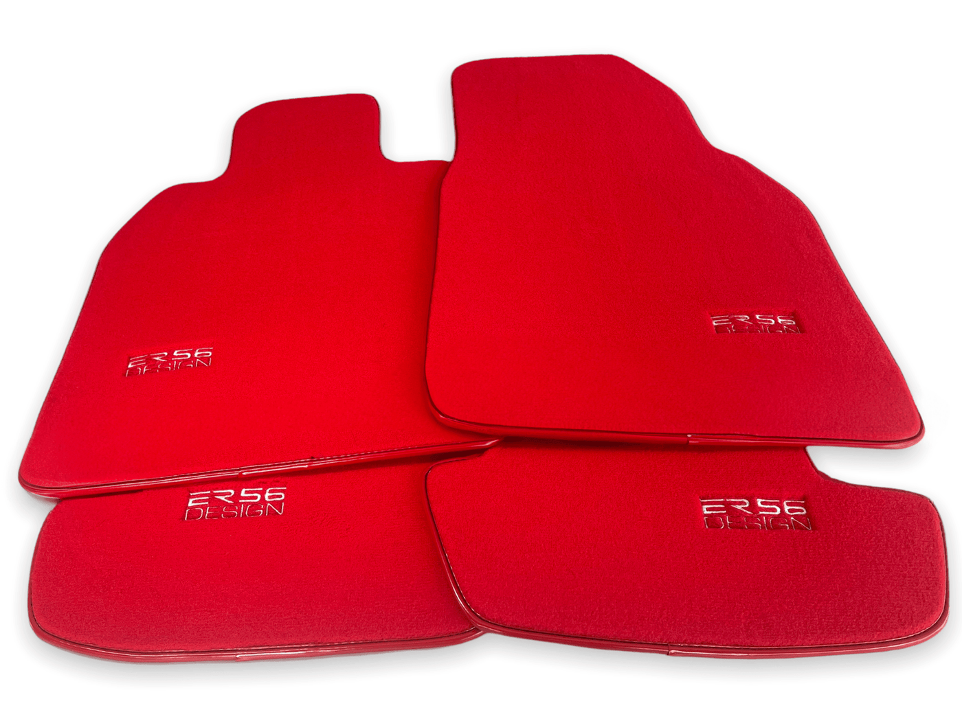 Red Floor Mats for Porsche 911 - 993 (1994-1998) - AutoWin