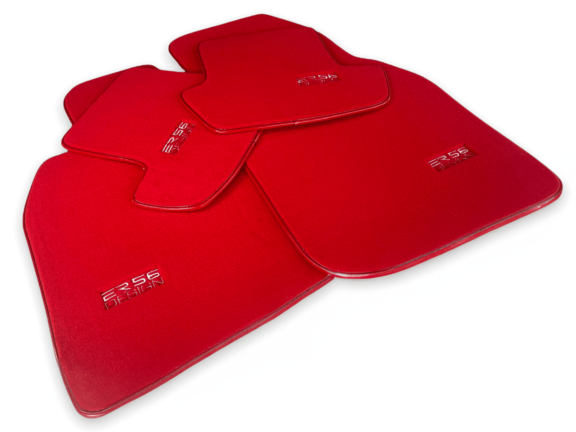 Red Floor Mats for Porsche 911 - 993 (1994-1998) - AutoWin