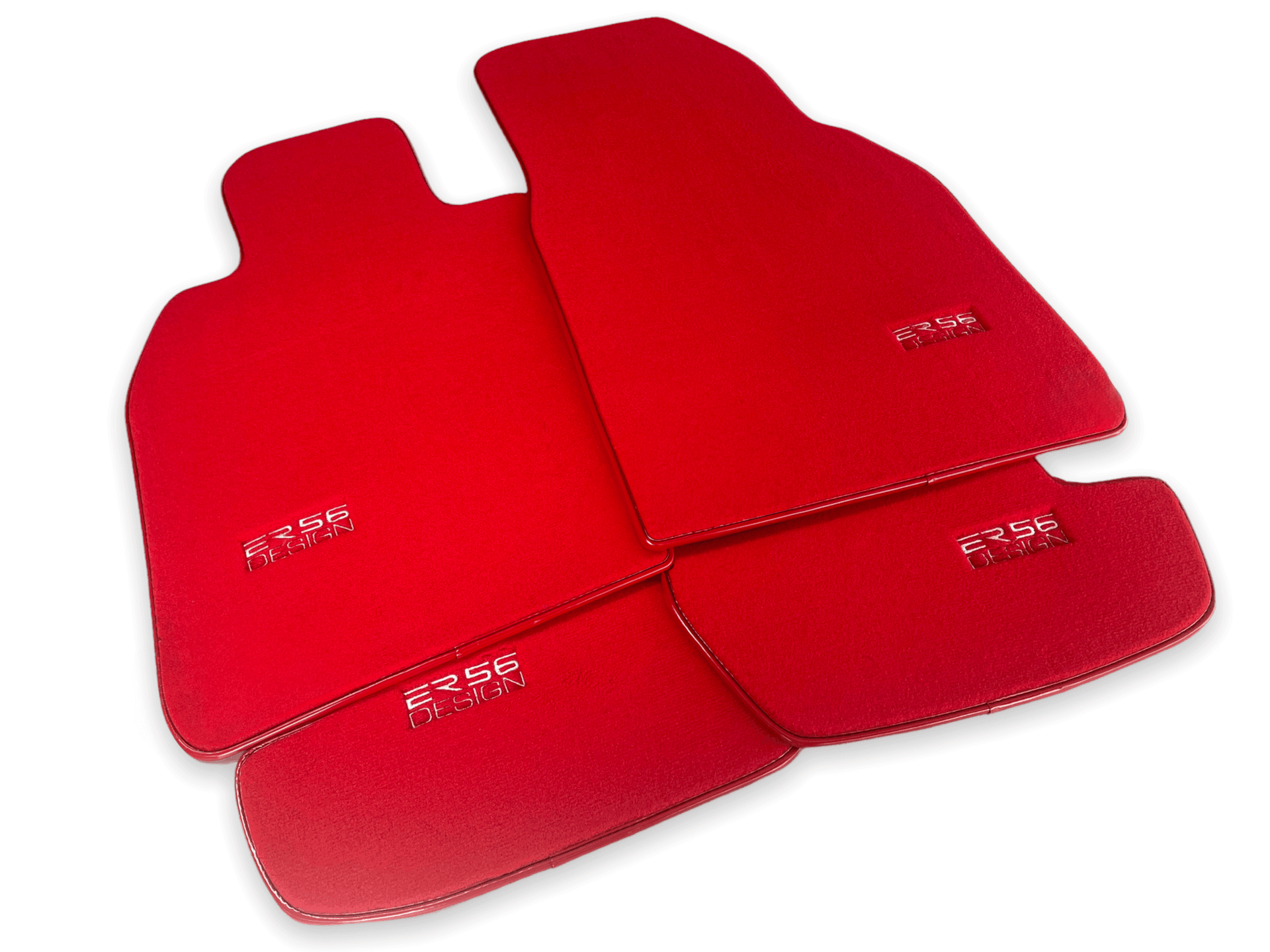 Red Floor Mats for Porsche 911 - Classic (1963-1989) - AutoWin
