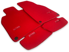 Red Floor Mats for Porsche Cayenne (2010-2018) | ER56 Design - AutoWin