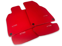 Red Floor Mats for Porsche Cayenne (2010-2018) | ER56 Design - AutoWin