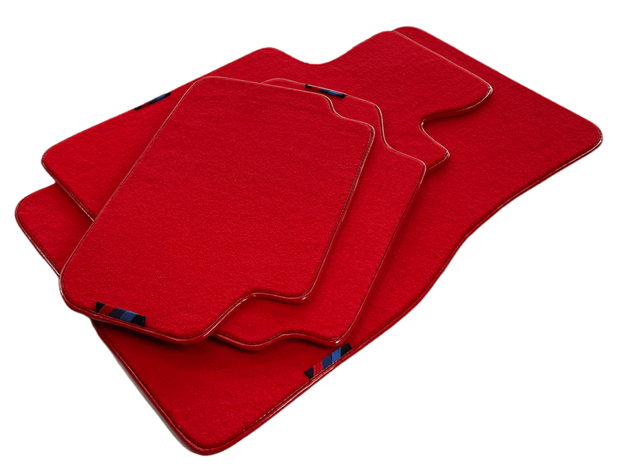 Red Mats For BMW Gran Tourer F46 (2015-2022) 5 Seats With M Package AutoWin Brand - AutoWin