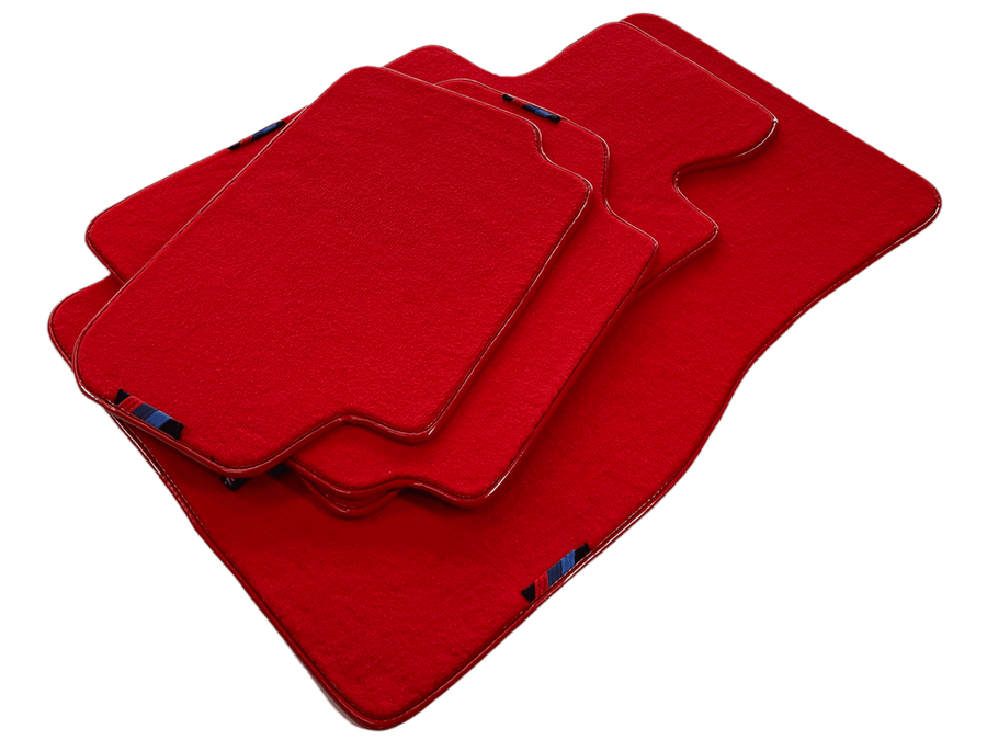 Red Mats For BMW U06 (2022-2026) With M Package AutoWin Brand - AutoWin