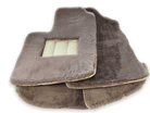 Sheepskin Floor Mats For Bentley Continental GTC (2006–2011) Er56 Design - AutoWin