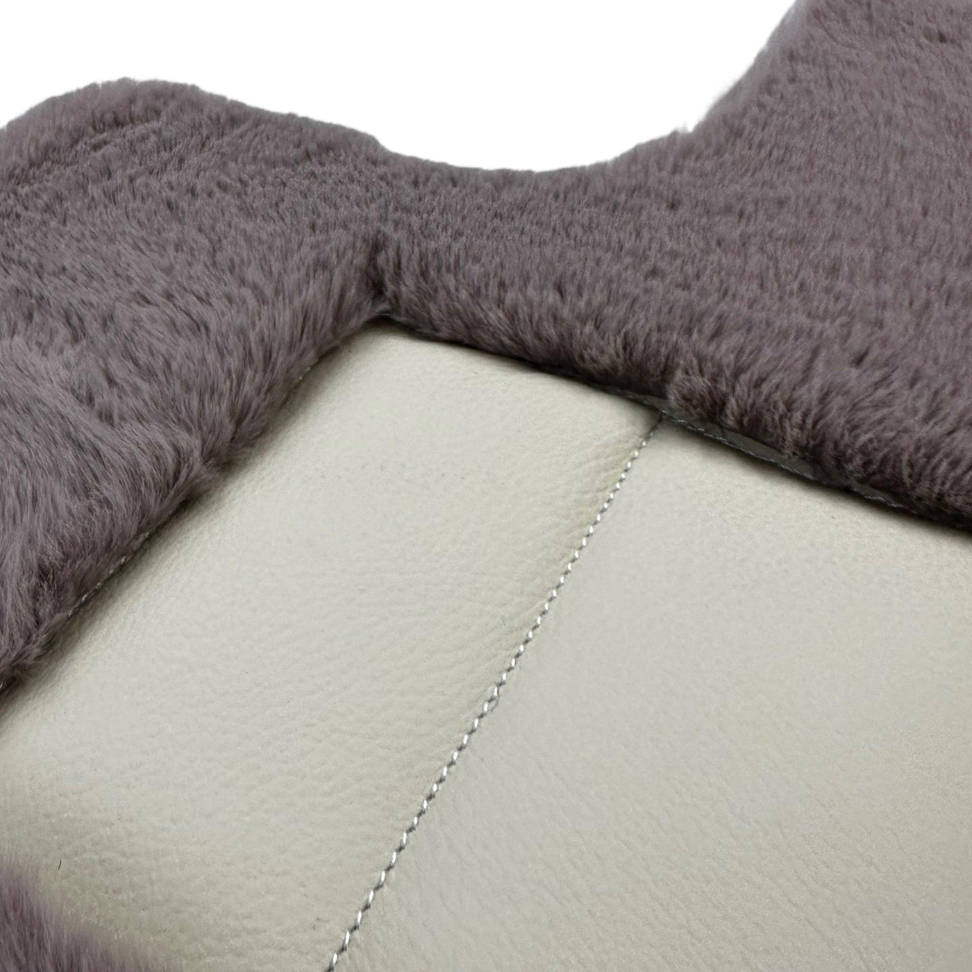 Sheepskin Floor Mats For Bentley Continental GTC (2011-2018) Er56 Design - AutoWin
