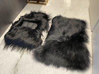 Sheepskin Floor Mats For Rolls Royce Phantom VIII (2017-2024) ER56 Design Brand - AutoWin