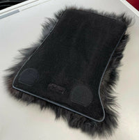 Sheepskin Floor Mats For Rolls Royce Phantom VIII (2017-2024) ER56 Design Brand - AutoWin
