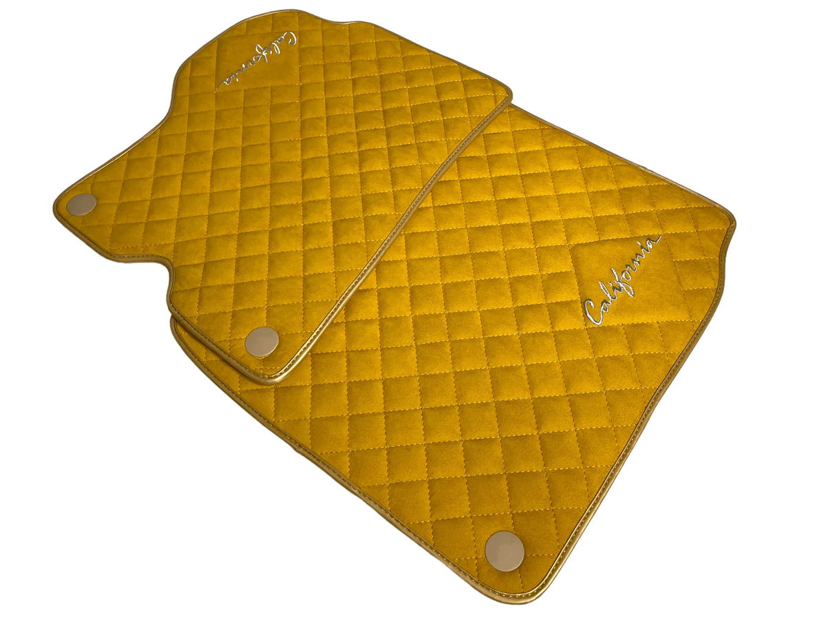 Brune Alcantara Bilmatter For Ferrari California 2008-2014 - AutoWin