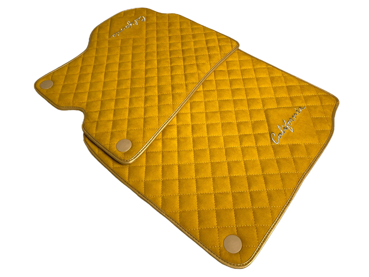 Brune Alcantara Bilmatter For Ferrari California 2008-2014 - AutoWin