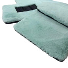 Tiffany Blue Sheepskin Floor Mats For Bentley Flying Spur (2005-2013) Er56 Design Brand - AutoWin