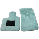 Tiffany Blue Sheepskin Floor Mats For Rolls Royce Ghost Series I (2010–2020) Er56 Design Brand - AutoWin