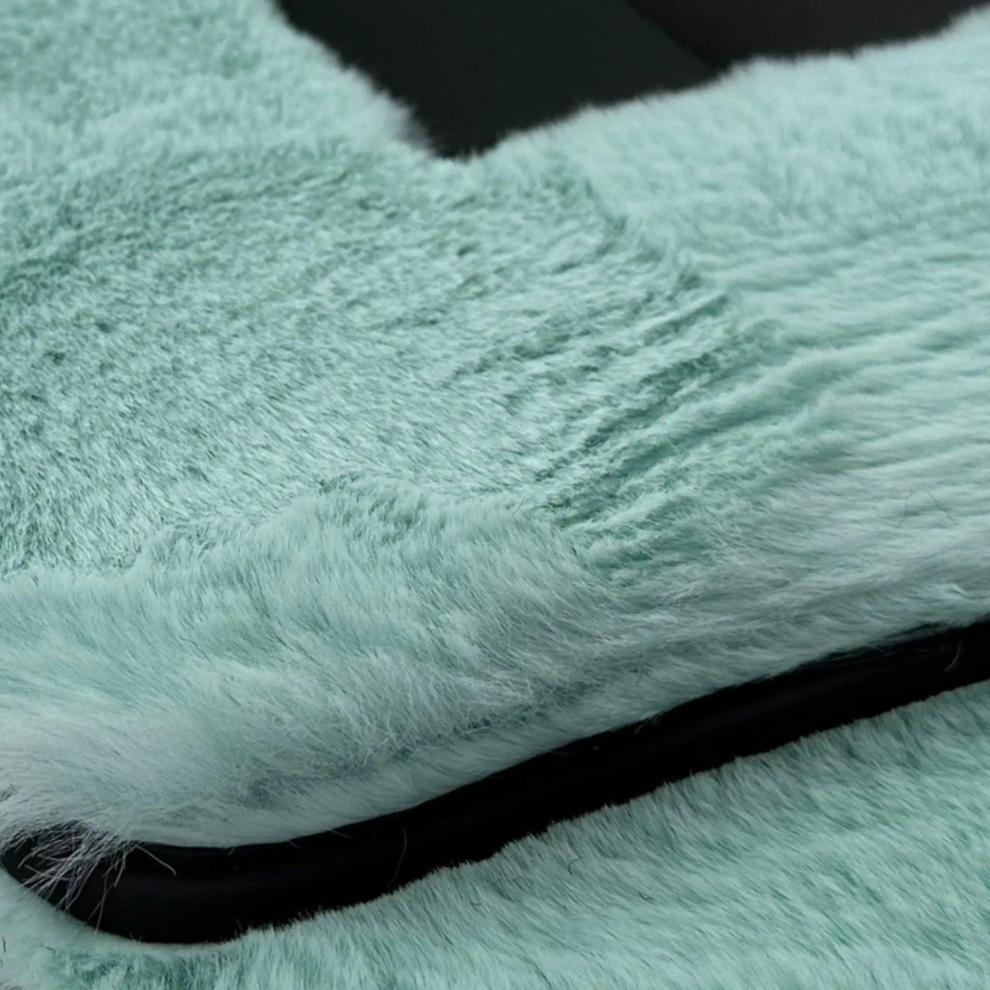 Tiffany Blue Sheepskin Floor Mats For Rolls Royce Spectre (2023-2024) ER56 Design Brand - AutoWin