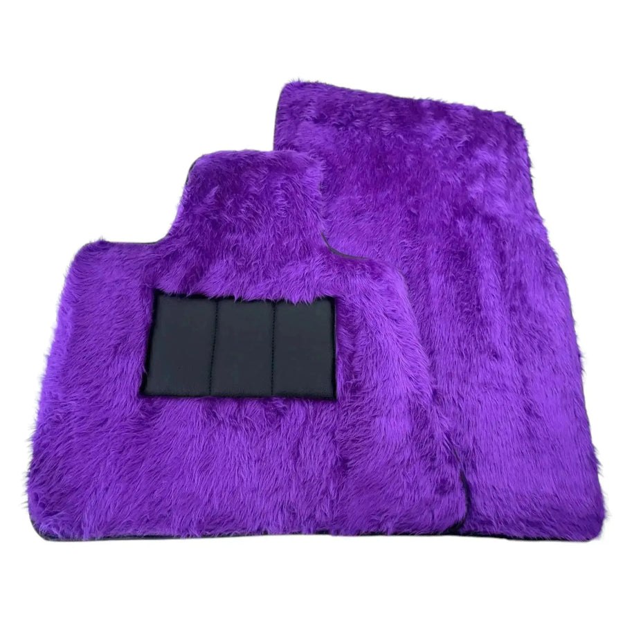Violette Schafwoll-Autofußmatten für Rolls-Royce Phantom VIII (2017-2024) - AutoWin