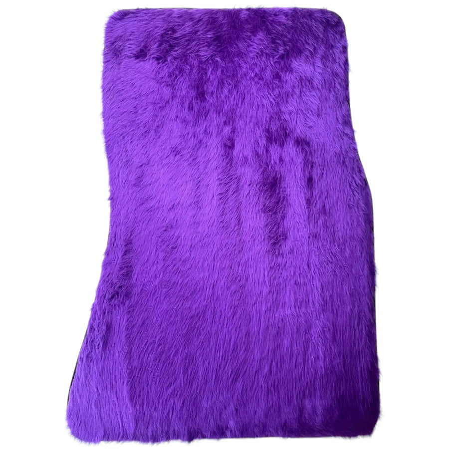 Violet Sheepskin Floor Mats for Rolls-Royce Wraith (2013-2023) - AutoWin