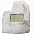 White Sheepskin Floor Mats for Bentley Continental GTC (2018-2023) ER56 Design - AutoWin