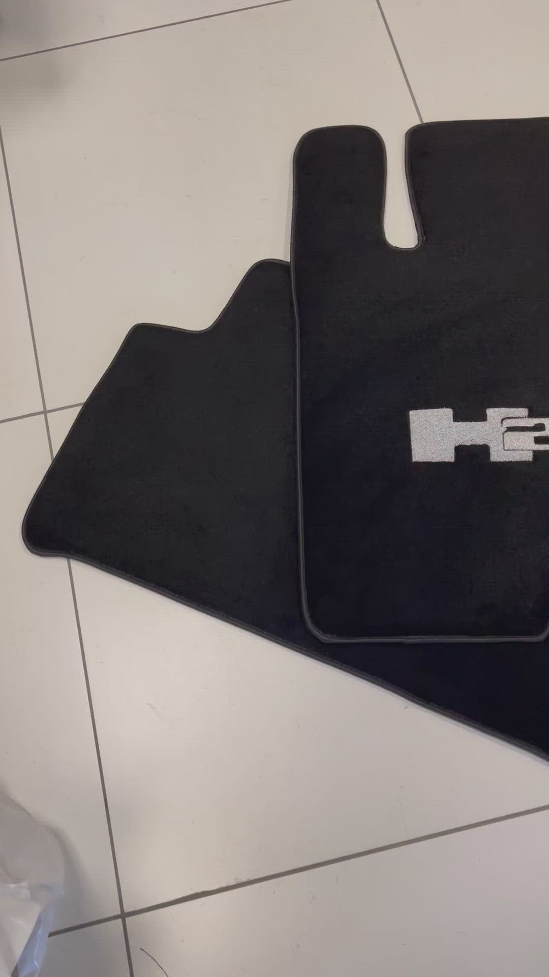 Bilmatter for Hummer H2 2003-2009 Skreddersydde svarte tepper - AutoWin.EU