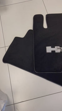 Fußmatten für Hummer H2 2003-2009 Maßgeschneiderte schwarze Teppiche