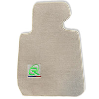 Beige Floor Mats For BMW 1 Series F20 Brand Tailored Set Perfect Fit Green - AutoWin