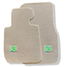 Beige Floor Mats For BMW 1 Series F40 Brand Tailored Set Perfect Fit Green - AutoWin