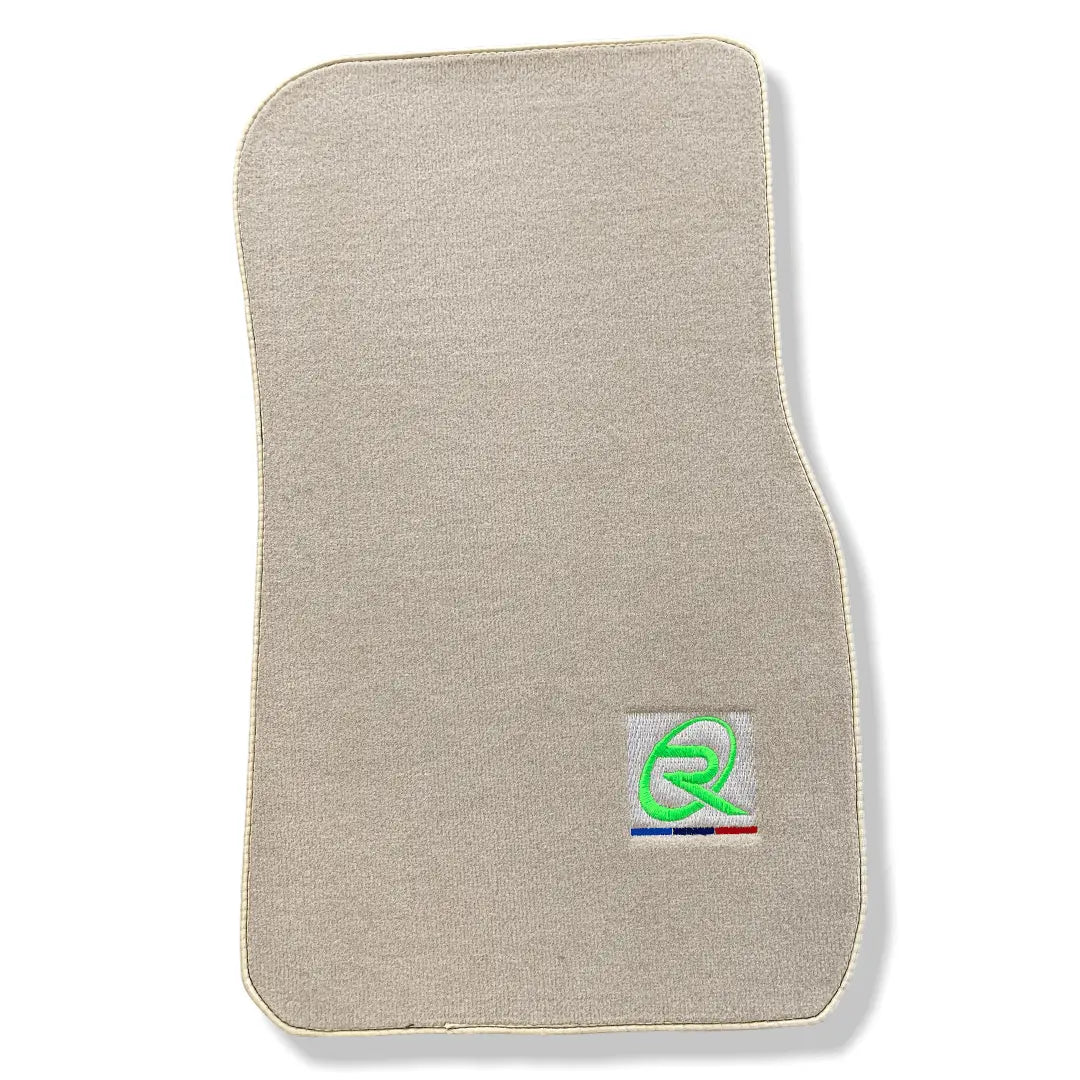 Beige Floor Mats For BMW 3 Series F30 Brand Tailored Set Perfect Fit - AutoWin