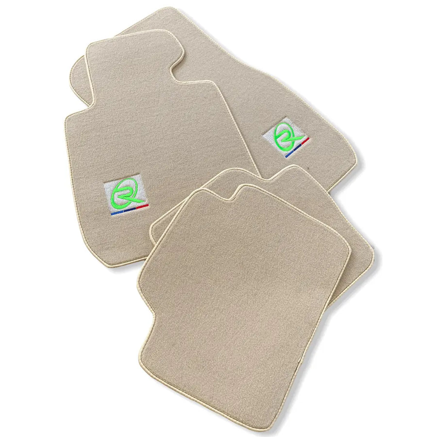 Beige Floor Mats For BMW X5 Series F15 Tailored Set Perfect Fit - AutoWin