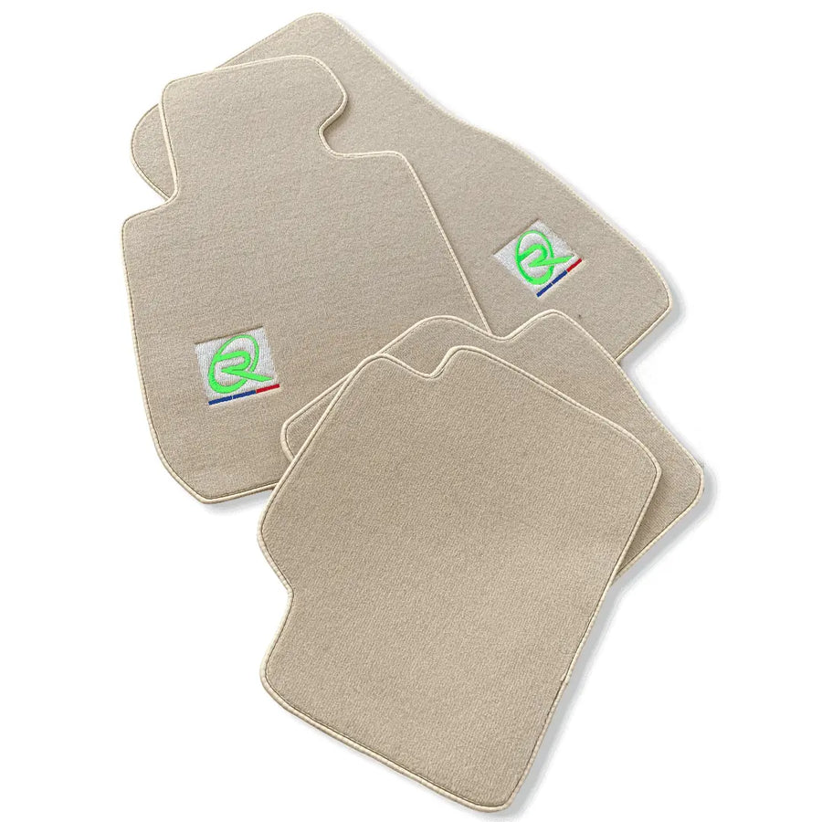 Beige Floor Mats For BMW iX (2022-2024) Brand Tailored Set Perfect Fit - AutoWin