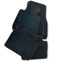 Black Floor Mats For BMW X3 Series F25 LCI With Color Tailored Set Perfect Fit - AutoWin