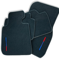 Black Floor Mats For BMW X3 Series F25 LCI With Color Tailored Set Perfect Fit - AutoWin