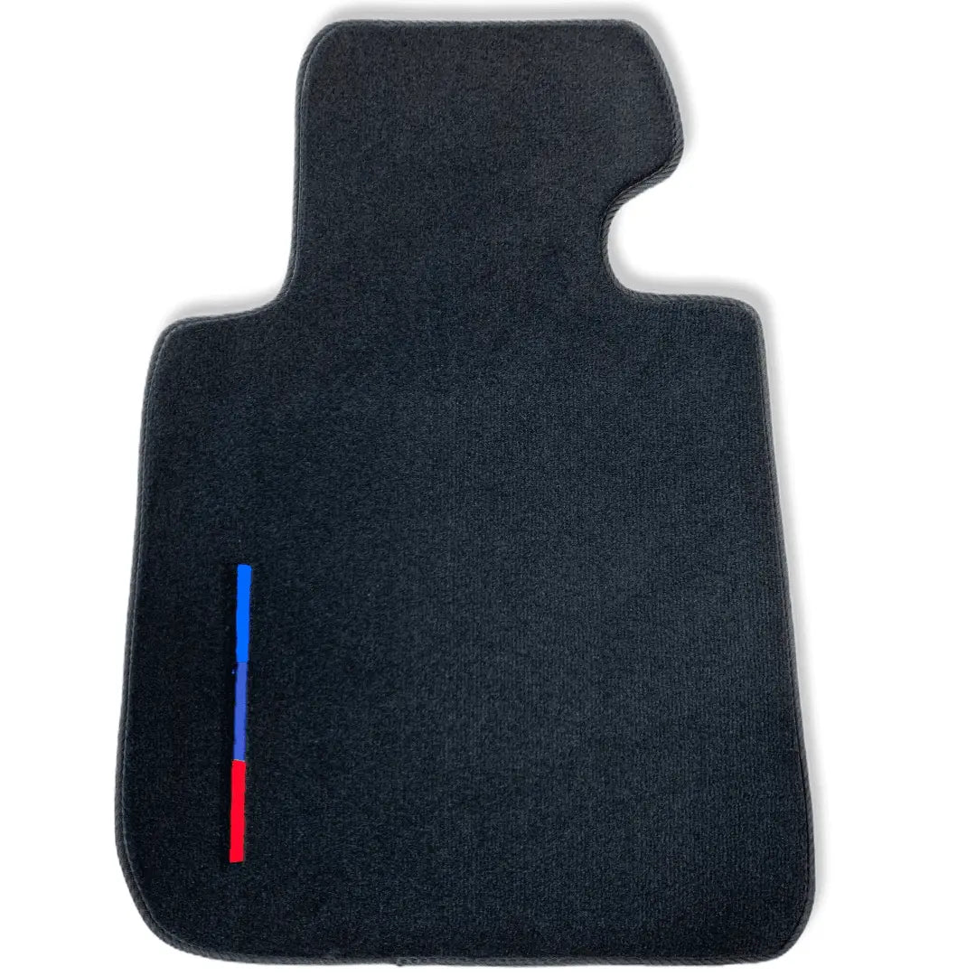 Black Floor Mats For BMW X3 Series F25 LCI With Color Tailored Set Perfect Fit - AutoWin